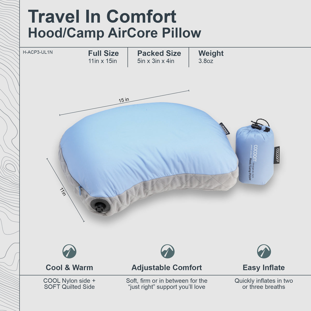 Cocoon camp pillow best sale