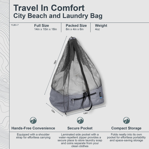 Traveler & City Laundry Bag