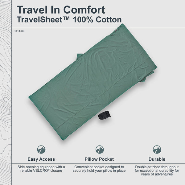 TravelSheet™ Cotton XL