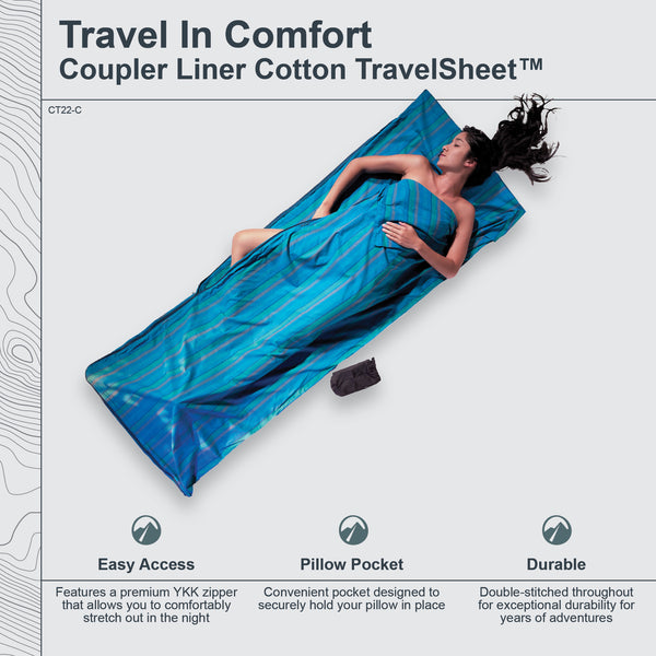 Coupler TravelSheet™ Cotton