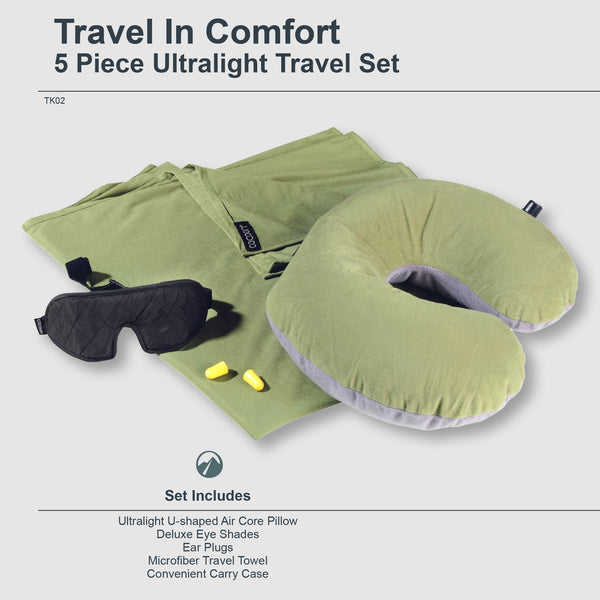 4 Piece Ultralight Travel Set