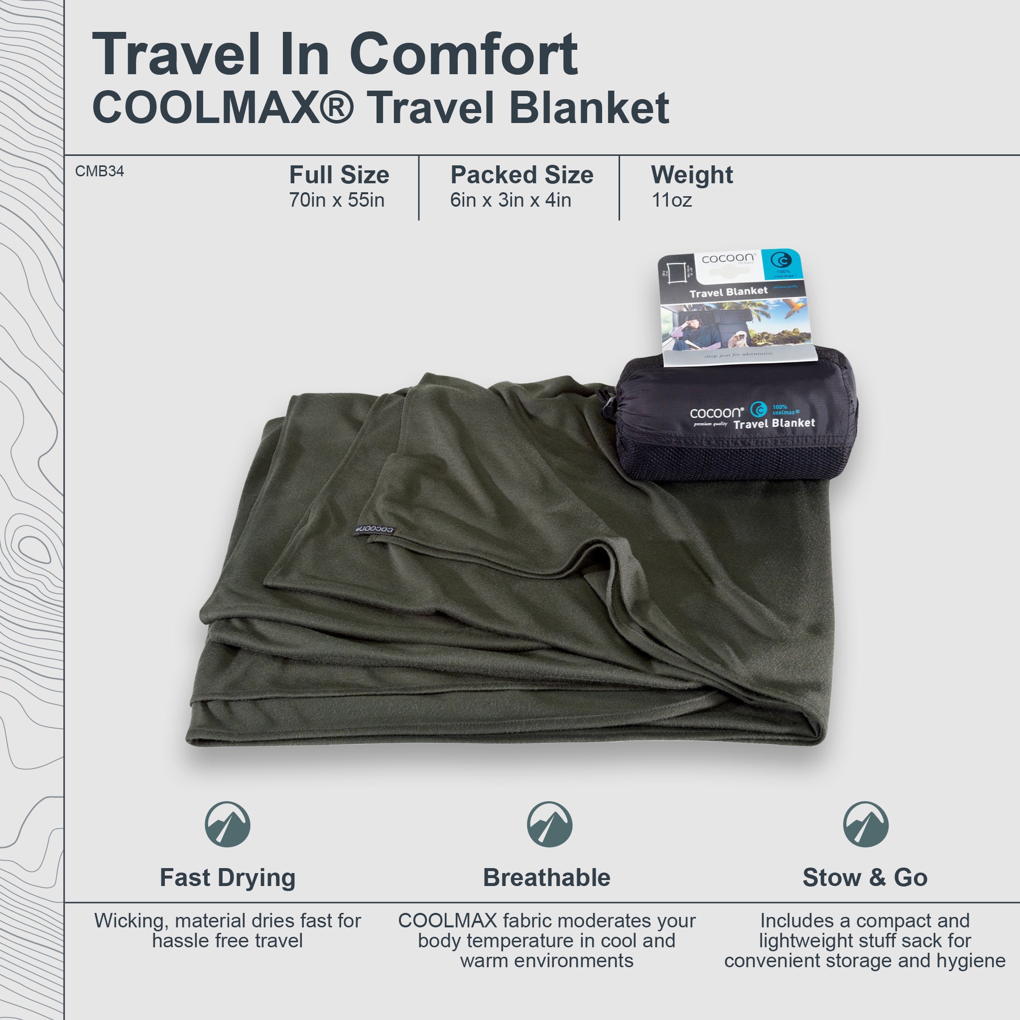 Travel Blanket COOLMAX®