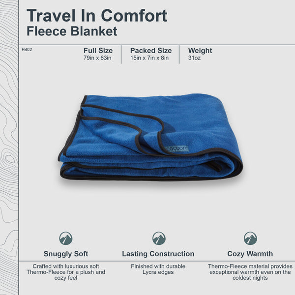 Travel Blanket Fleece