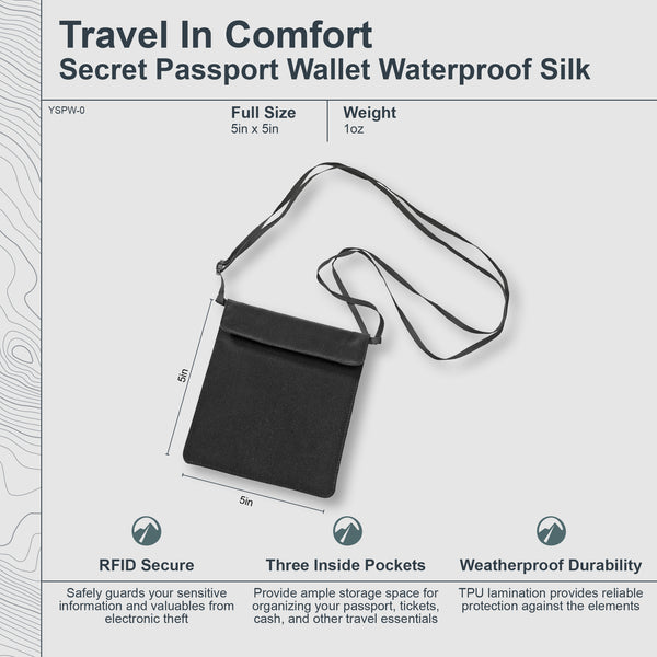 Secret Passport Wallet Monsoon Silk™