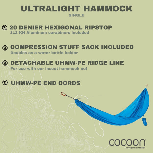 Travel Hammock Ultralight Single