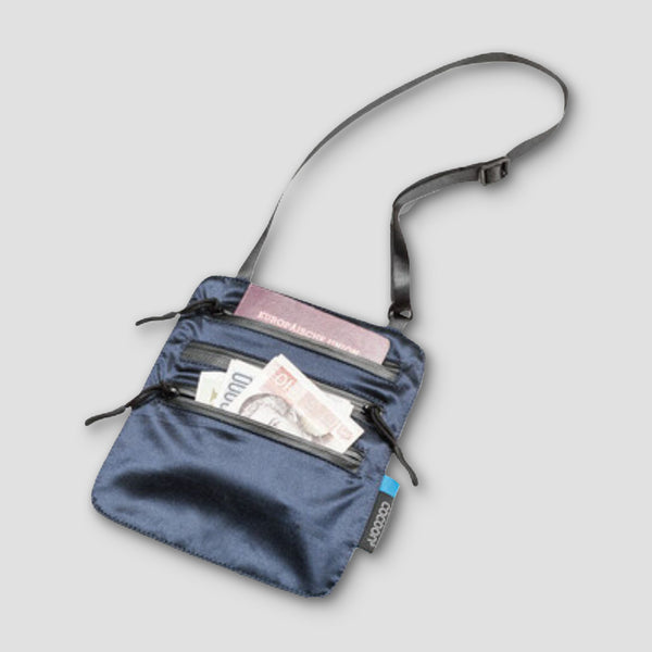 Secret Neck Wallet Monsoon Silk™ RFID